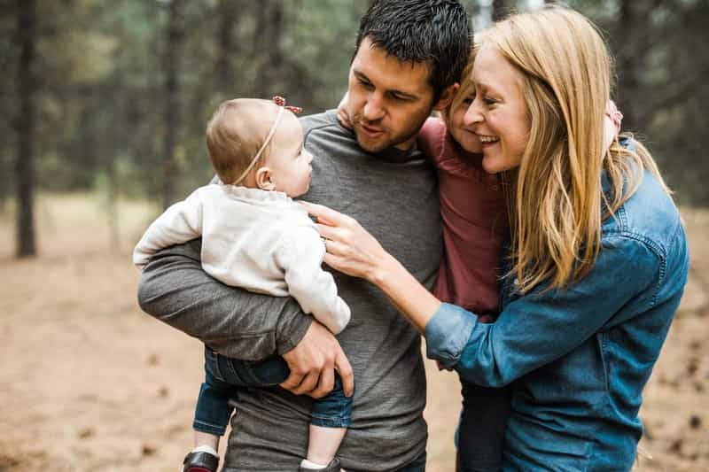 Child Bridge Peterson Family