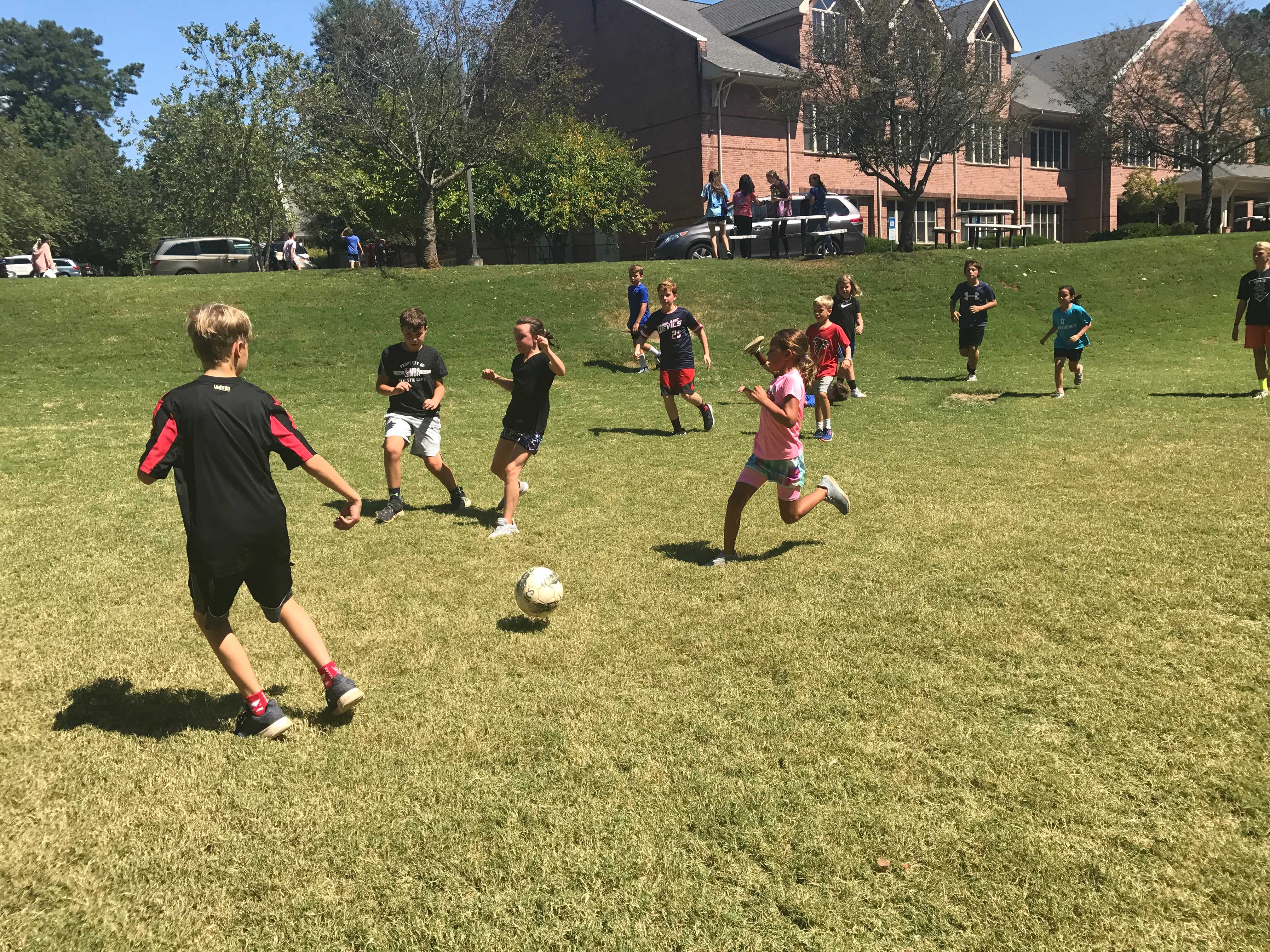 Intown Community School Soccer Game