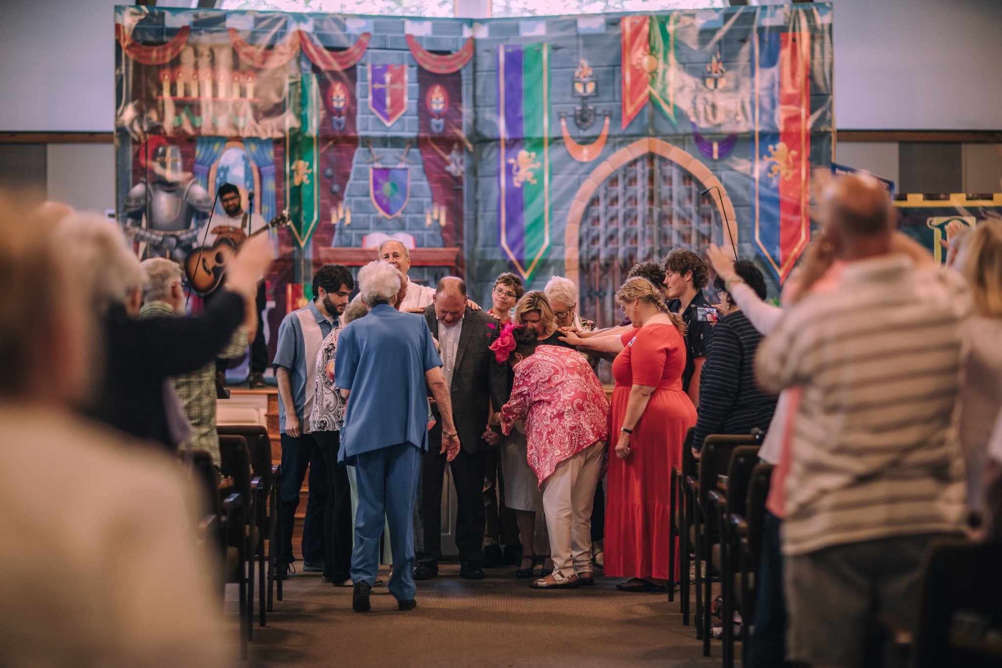 St.James Church prayer over new Senior Pastor